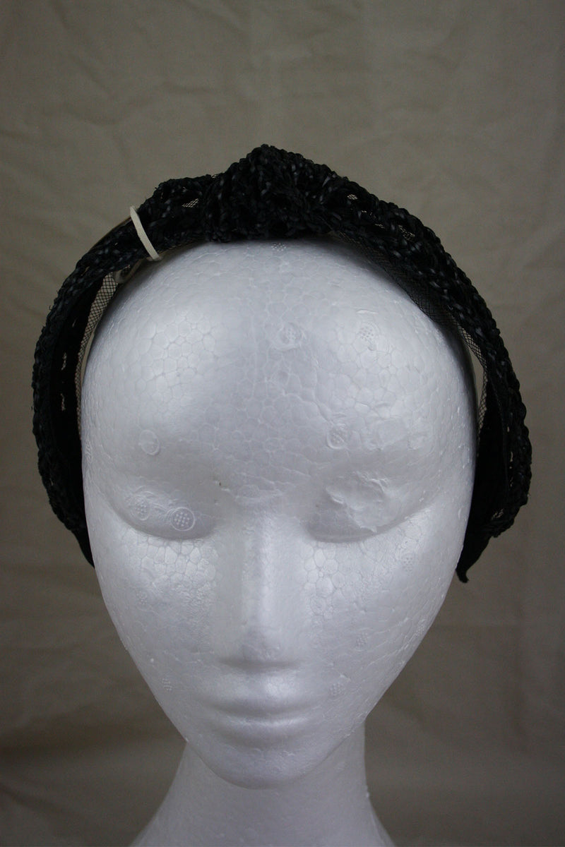 Knot Headband - Black - The Bohemian Corner